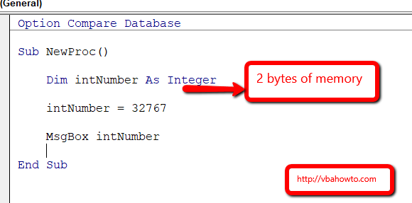 How To Declare A Variable With VBA Dim